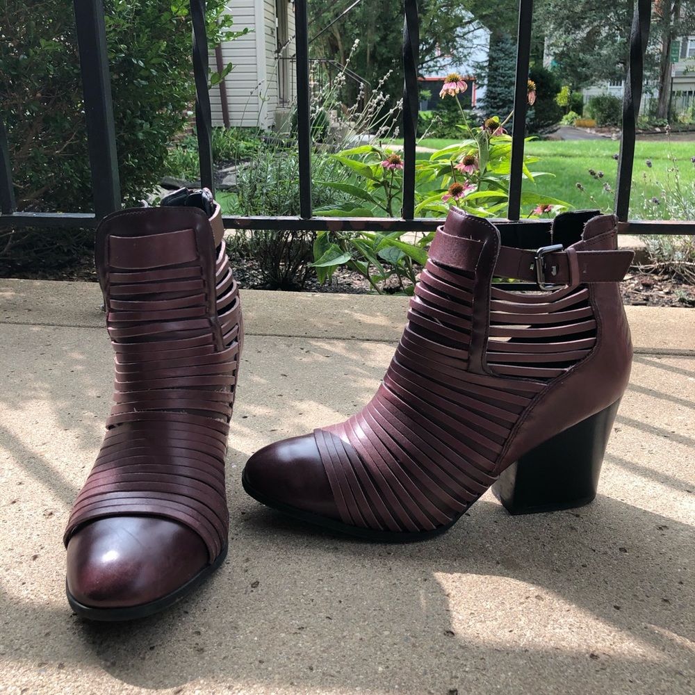 Sam Edelman Circus Sz 9 Oxblood Booties